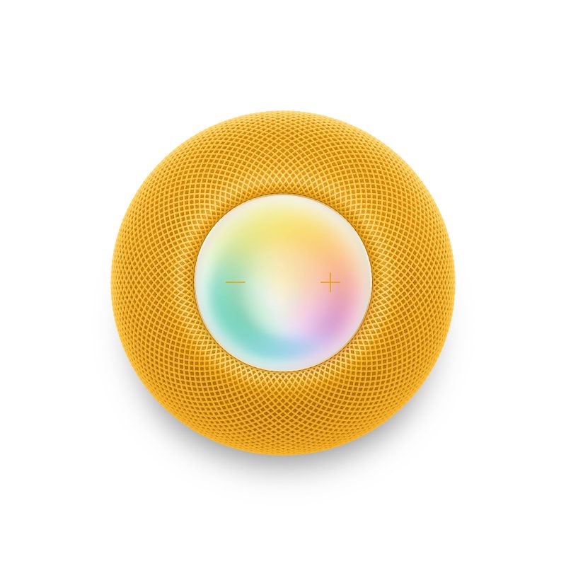 HomePod mini Yellow PDP Image Position 4 en US