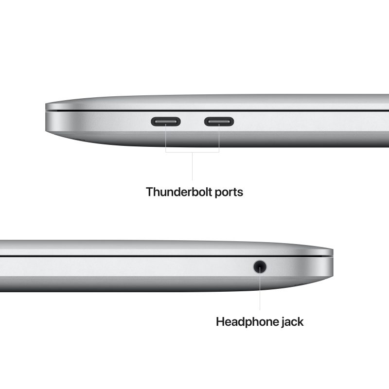 MacBook Pro 13 in Silver PDP Image Position 6 en US